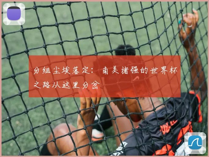 分组尘埃落定：南美诸强的世界杯之路从这里分岔